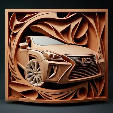 3D модель Lexus CT (STL)